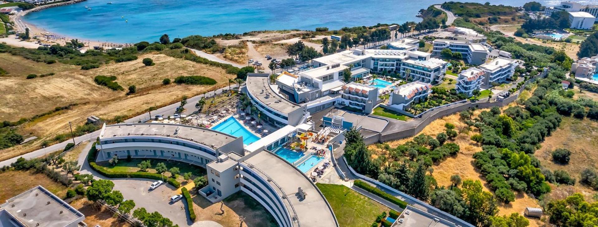 Virginia Family Resort Kallithéa エクステリア 写真